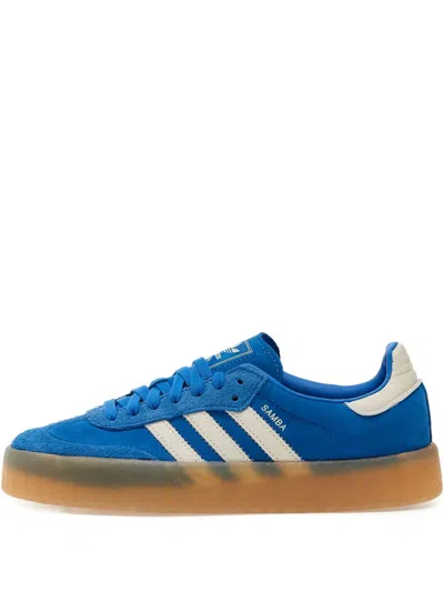 Adidas Originals Samba Platform Low-top Sneakers In Blue