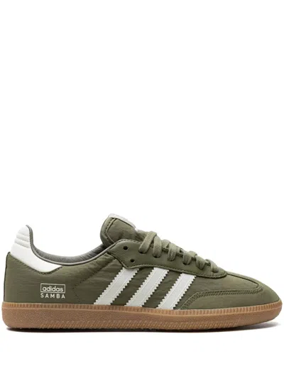 Adidas Originals Samba "reflective Pack In Green