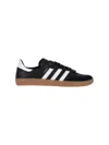 Adidas Originals Samba Decon Sneakers In Black Leather In Black