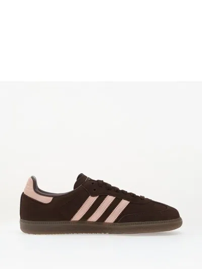 Adidas Originals Samba Sneakers In Brown