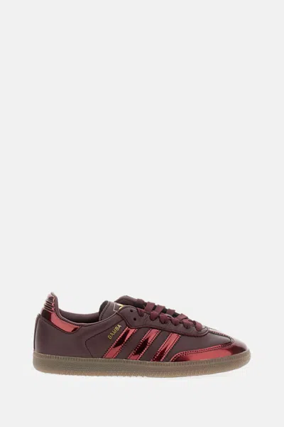 Adidas Originals Samba Sneakers In Burgundy