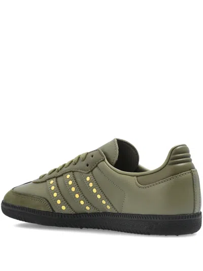 Adidas Originals Samba Sneakers In Green