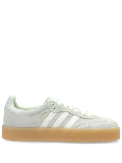 Adidas Originals Sambae "wonder/white/gum" Sneakers In Green