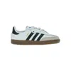 Adidas Originals Mens Samba Xlg Leather And Suede Low-top Trainers White Black Gum In White