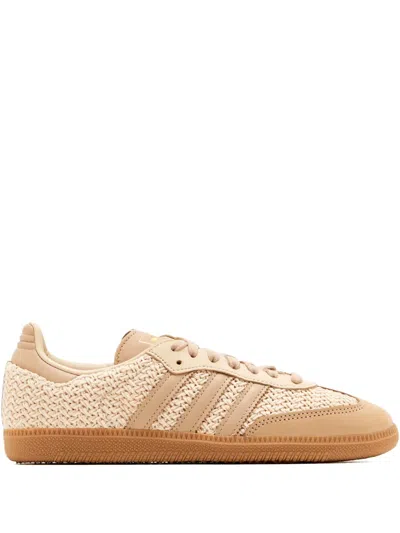 Adidas Originals Samba Sneakers In Neutral