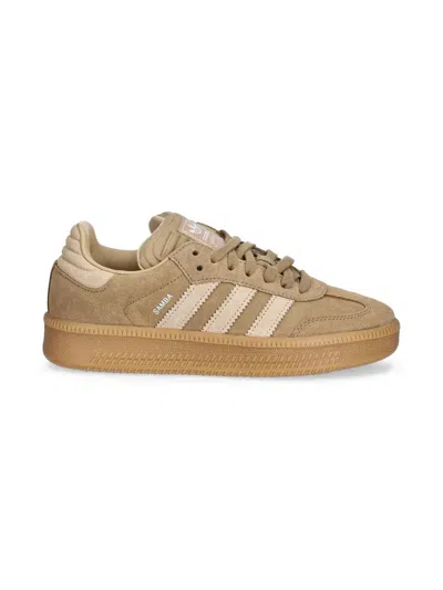 Adidas Originals Kids' Samba Sneakers In Neutral