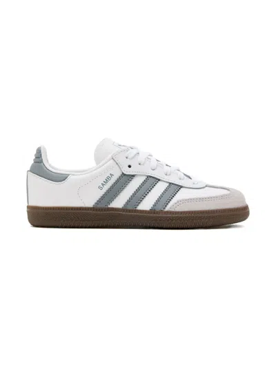 Adidas Originals Kids' Samba Sneakers In White