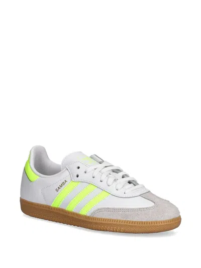 Adidas Originals Kids' Samba Sneakers In White