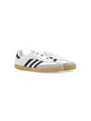 Adidas Originals Samba Og "cloud White/collegiate Green/gum" Sneakers In White