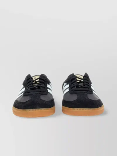 Adidas Originals "samba" Striped Low-top Rubber Sneakers