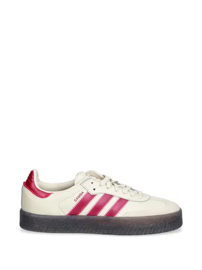Adidas Originals Samba Stripes Sneakers In Neutral