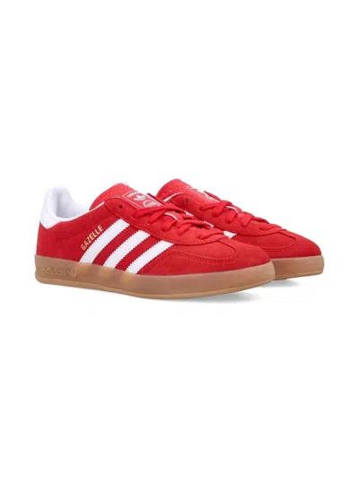 Adidas Originals Kids' Samba Suede Sneakers In Red