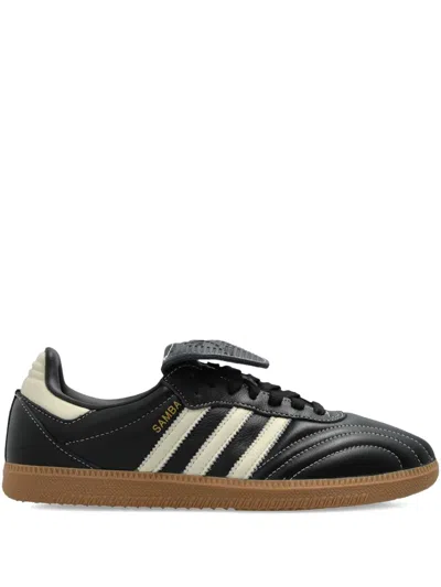 Adidas Originals Samba Three-stripe Sneakers In Black