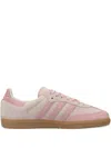 Adidas Originals Samba Three-stripe Sneakers In Pink