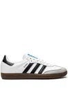 Adidas Originals Samba Vegan "white Gum" Sneakers In White