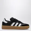 Adidas Originals Samba Xlg Leather Low-top Sneakers In Black