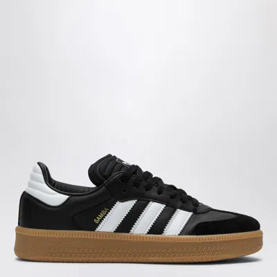 Adidas Originals Samba Xlg Leather Low-top Sneakers In Black