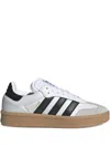 Adidas Originals Samba Xlg Leather Sneakers In White