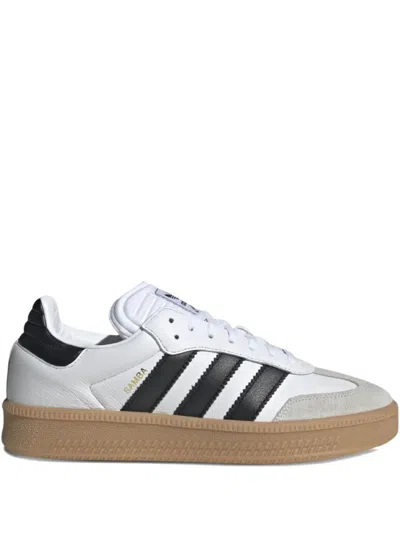 Adidas Originals Samba Xlg Leather Sneakers In White