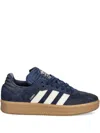 Adidas Originals Samba Xlg Three-stripe Suede Sneakers
