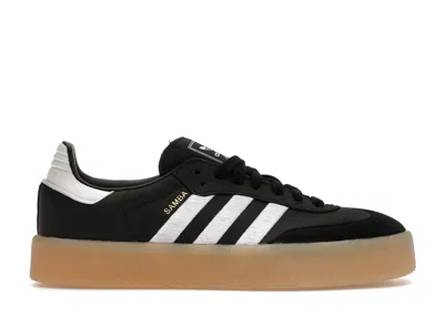 Pre-owned Adidas Originals Sambae Black White Gum (women's) Sneakers In Core Black/cloud White