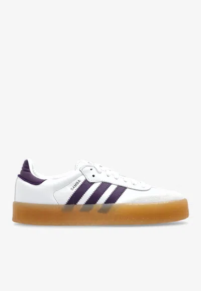 Adidas Originals Sambae Leather Low-top Sneakers In Multi