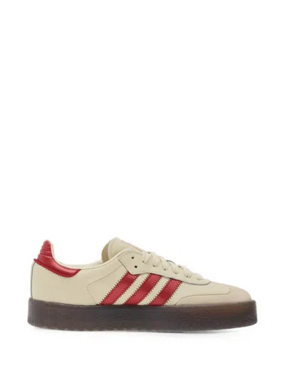 Adidas Originals Sambae Platform Sneakers In Neutral