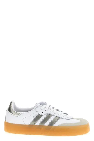 Adidas Originals 'sambae' Sneakers In Silver