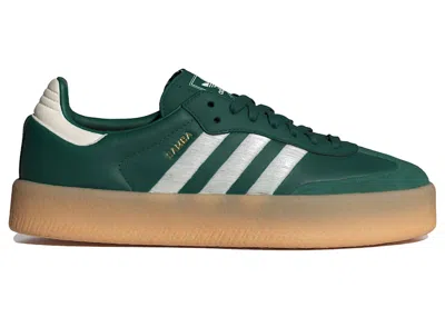 Pre-owned Adidas Originals Sambae (women's) Sneakers In Collegiate Green/core White/gum In Multi