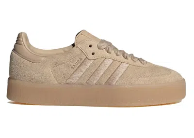 Pre-owned Adidas Originals Sambae (women's) Sneakers In Magic Beige/crystal Sand