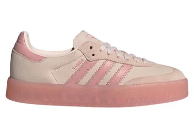Pre-owned Adidas Originals Sambae (women's) Sneakers In Wonder Quartz/wonder Mauve