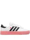 Adidas Originals Sambarose "valentine" Sneakers In Weiss