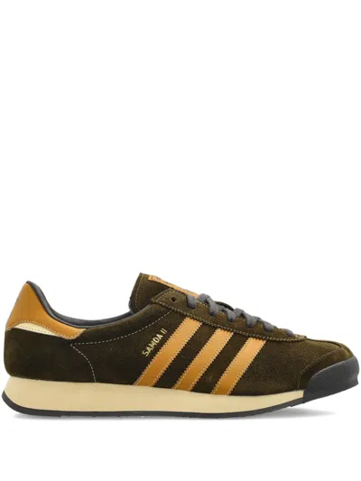 Adidas Originals Samoa Ii Spzl Suede Sneakers In Brown