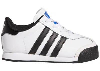 Pre-owned Adidas Originals Samoa Sneakers In Cloud White/core Black/blue