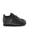 Adidas Originals Samoa Three-stripe Sneakers In Black