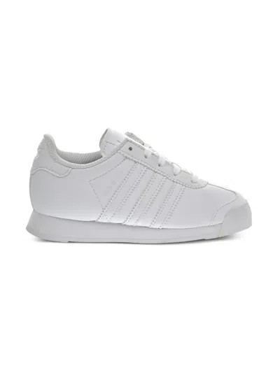 Adidas Originals Kids' Samoa "white/white/clear Grey" Sneakers In Gray