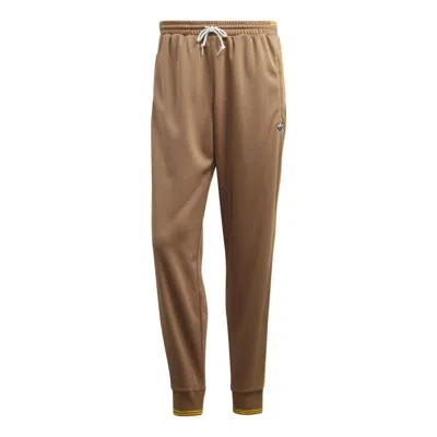 Adidas Originals Samstag Track Pants 'cardboard' In Brown