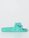 Adidas Originals Sandal Pouchylette W  In Fabric In Green