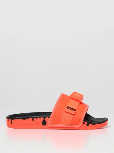 Adidas Originals Kids' Sandal Pouchylette W  In Fabric In Orange