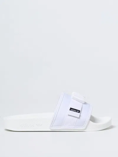 Adidas Originals Kids' Sandal Pouchylette W  In Fabric In White