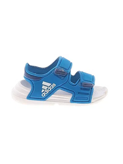 Pre-owned Adidas Originals Kids' Sandals In Blue
