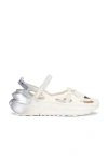 Adidas Originals Sandals In Whitesilvr