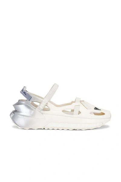 Adidas Originals Sandals In Whitesilvr