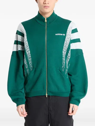 Adidas Originals Santiago Bomber Jacket In Green