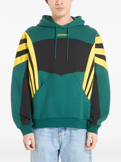 Adidas Originals Santiago Loose-fit Hoodie In Green