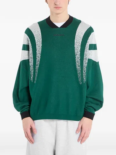 Adidas Originals Santiago Loose Sweatshirt In Green