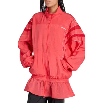 Adidas Originals Santiago Peplum Track Jacket In Selure