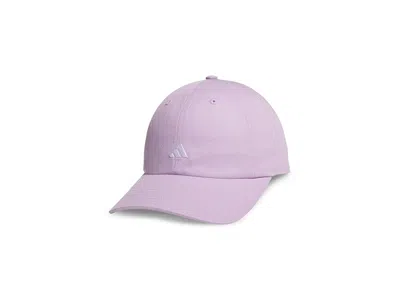 Adidas Originals Saturday 2 Kids Hat Traditional Hats Powder Plum Purple/white: One Size In Pink