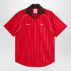 Adidas Originals Adidas By Wales Bonner Scarlet Red Jacquard Football T-shirt In Red