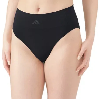 Adidas Originals Seamless Hi-leg Panty-4a0437 In Black